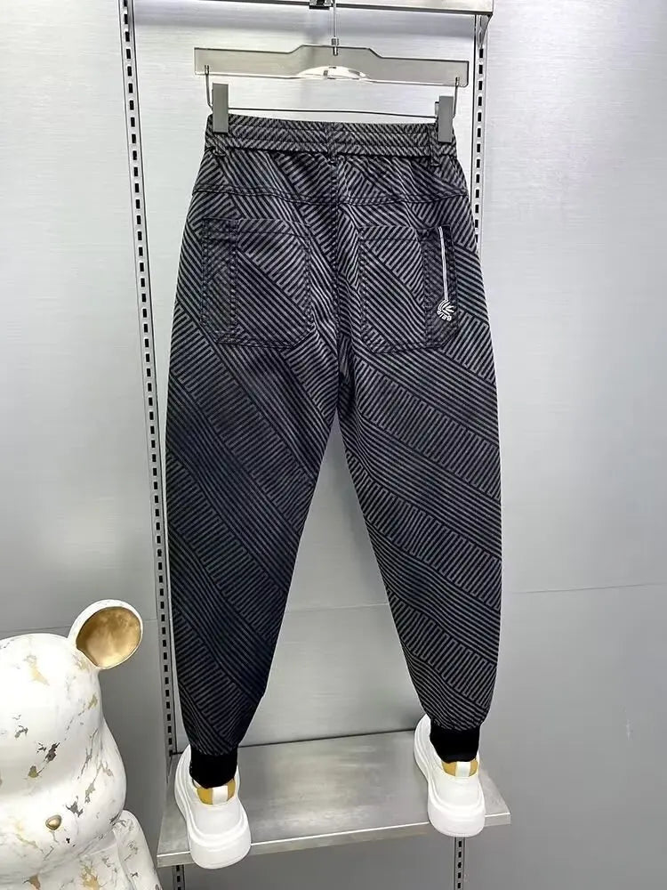 black cargo sweatpants twill printing skinny harem pants outdoor slimline jogger pant high quality streetwear brand clothing streetwear sweatpants