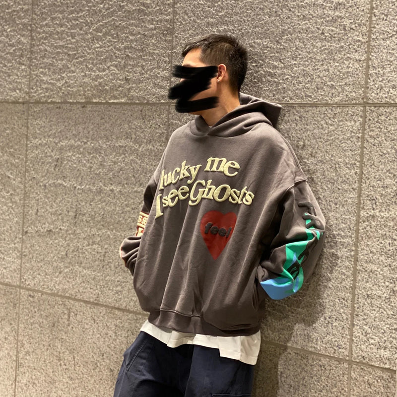 Frog Drift Streetwear Fashion Brand Cpfm Kanye Overesized Loose Foam P