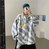 grunge street bomber, modern fit for men, oversized fit