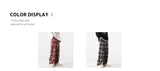 new mens y2k plaid casual baggy trousers autumn korean fashion straight woolen pants y2k vintage streetwear pantalones hombre unique default style 405