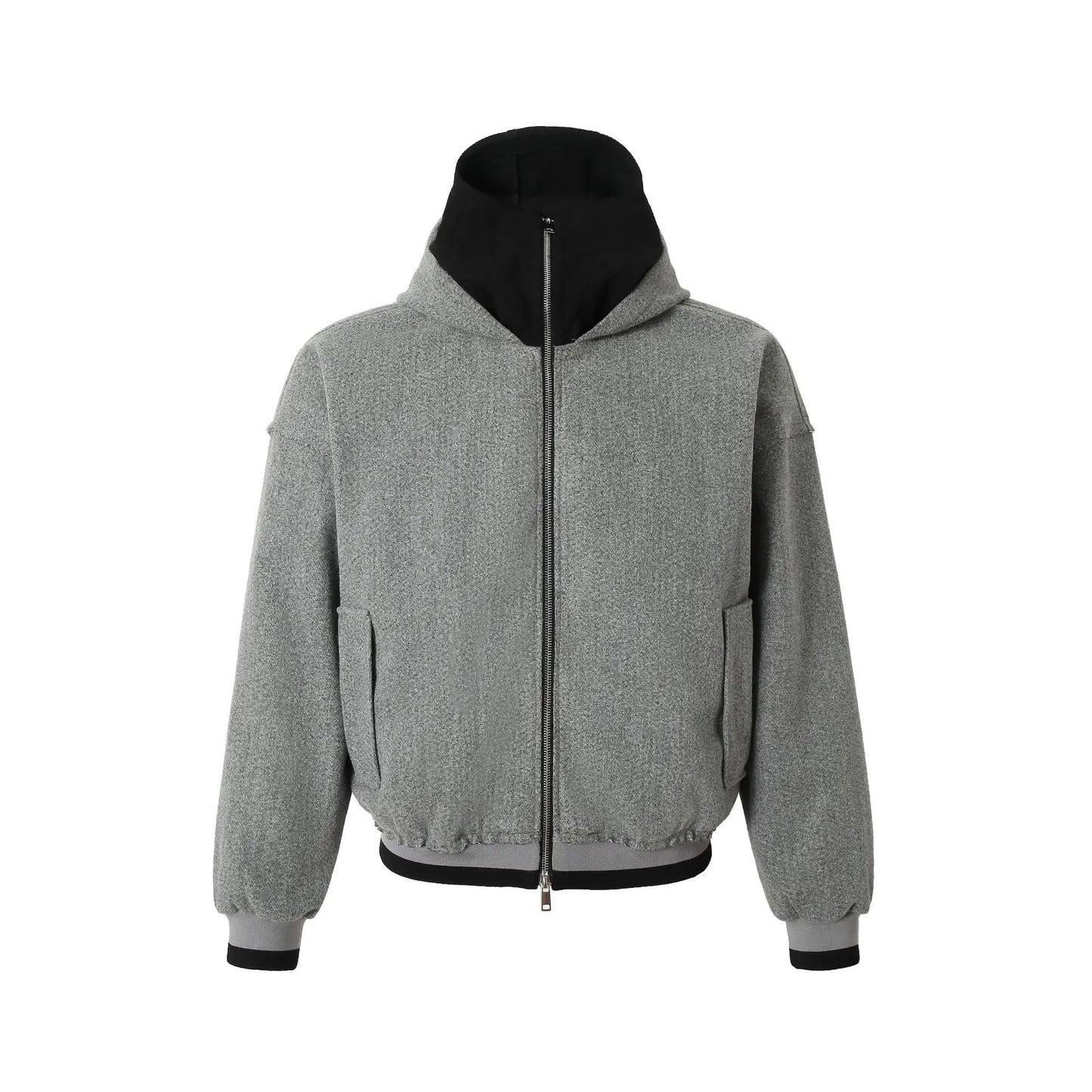 zip-up streetwear coat, 2025 outerwear trend, men's streetwear fashion, oversized urban jacket, high quality cold-weather coa