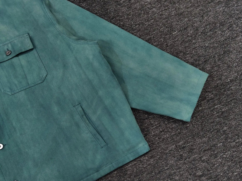 new 2023 gentleman men long season 6 kanye west stonewashed old denim baseball coats jackets abstract digital coat warm 498 n - variant style 86b278 for streetwear fashion