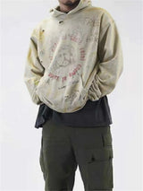 Urban tactical hoodie with AI-inspired designs