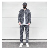 irregular scratched ripped holes denim jackets 2023 fashion turn down collar mens jean outerwear casual streetwear jeans nan  - variant style 522622 for streetwear fashion