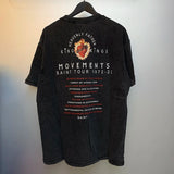 Skatercore Top – Saint T Shirt Men Woman 2024Ss High Quality Wash Black Skull – Urban Streetwear for Men & Women