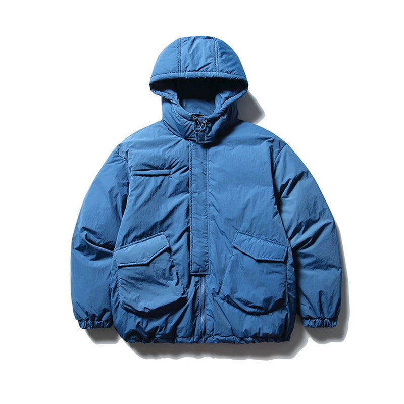 Men's Down Jackets 2023 Winter Outdoor Functional 90% White Duck Down Jacket Warm Coat For Men Thick Outwear Hip Hop Streetwear