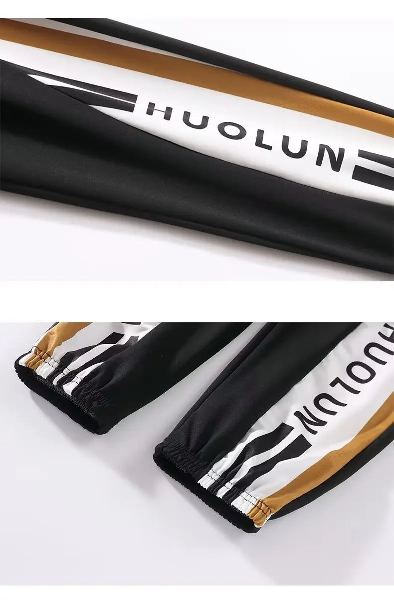 mens joggers casual pants korean sweatpants workout running gym fitness khaki sports trousers men clothing digital printing unique joggers style 4147