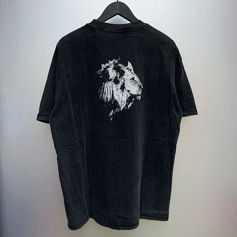 Trapwear Shirt – Vintage Wash Black Saint T Shirts Men Woman Best Quality Two – Urban Streetwear for Men & Women