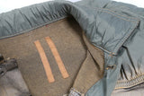 new 2023 gentleman men rick patchworked waxed deconstructed denim heavy baseball coats jackets abstract digital coat warm 719 - variant style 89a196 for streetwear fashion