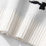 fashion knitted sweater autumn winter o neck anime characters pullover streetwear unisex casual loose sweaters jumper knitwears urban wear with bold artwork, unique limited edition hoodie, Y2K vintage urban hoodie