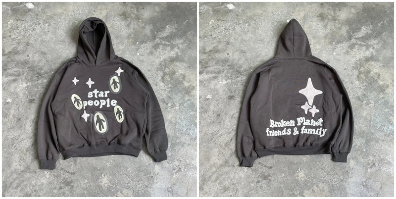 Retro Oversized Sportswear Fashionable Luxury Brand Revived King Print