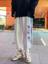 2025 new mens stripe tie dyesweatpants male casual jogger trousers hip hop korean streetwear drawstring pantalones hombre unique joggers style 3498