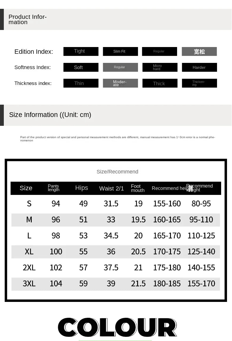 thin casual wide leg pants hang sense fashion handsome classic multi match durable fabric comfortable breathable casual pants relaxed fit trousers