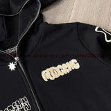 Towel Embroidered Cartoon Camouflage Glo Gang The Glory Full Zip Hoodi