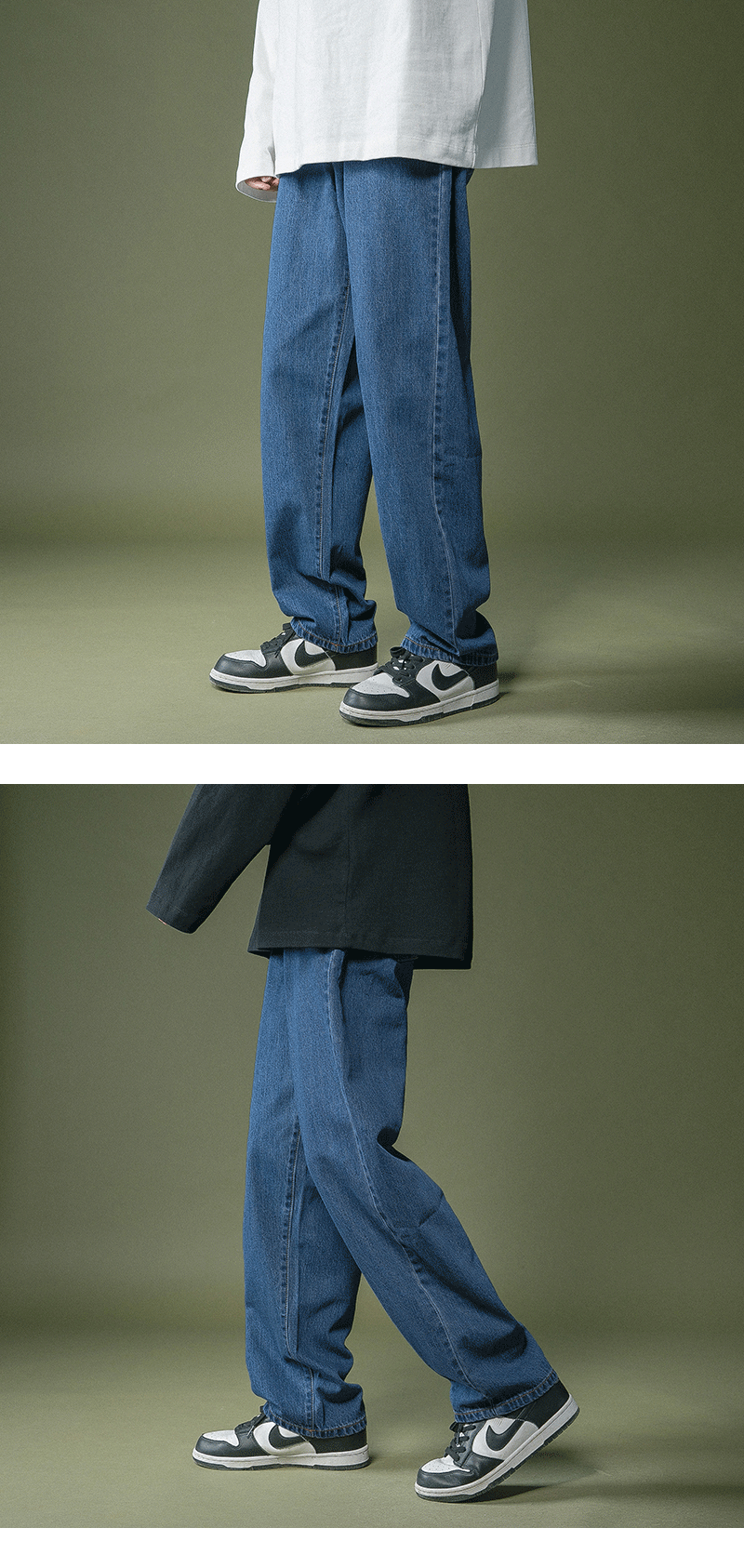 lappster men black baggy jeans streetwear 2023 harajuku casual straight pants male loose streetwear white graphic denim pants unique jeans style 2581