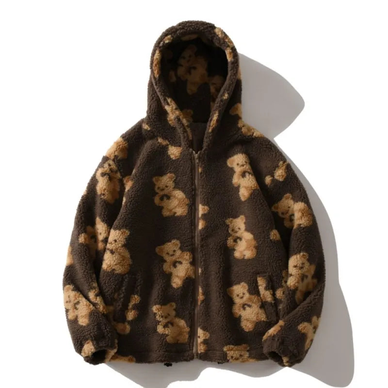 Retro Baseball Jacket for Men Cold Weather Jacket