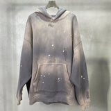 gothic tribal flames featuring street wear speckled ink rubbed hooded hoodies fashion sense distressed winter coat mens and womens baggy washing clothes