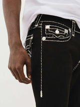 true faith embroidered jeans vintage street gothic loose casual denim hip hop red trousers couples baggy pants y2k clothes denim street jeans