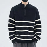 minimalist knit hoodie, photo-ready knit, unisex oversized techwear hoodie for men street style