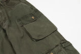 new multi pocket heavy industry washed cargo pants mens high rise loose y2k vintage streetwear oversized straight leg jeans unique cargo style 694