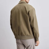 zip-up streetwear coat, 2025 outerwear trend, men's streetwear fashion, oversized urban jacket, high quality cold-weather coa