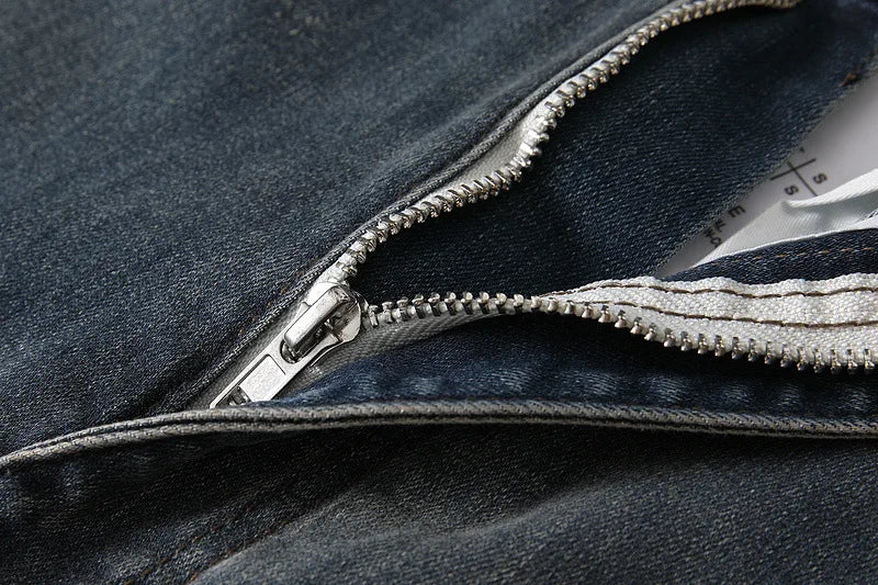 y2k washed gradient jeans pants blue stretch floor mop pants distressed casual micro speaker baggy mens and womens flare jean unique jeans style 110
