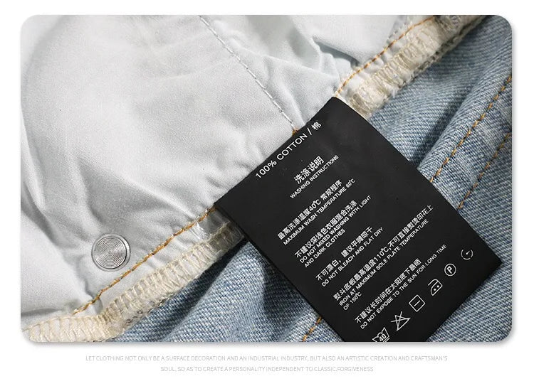 Autumn/winter 2024 loose wash jeans with silver coating