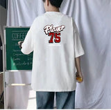 Anime Vintage print – Korean Creative Design Fashion Printed Short Sleeved T Shirt