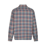 New 2023 Men Luxurious Rainbow plaid Fashion Cotton Casual Shirts Shirt High Pocket Long-sleeves Size 46 48 50 52#684