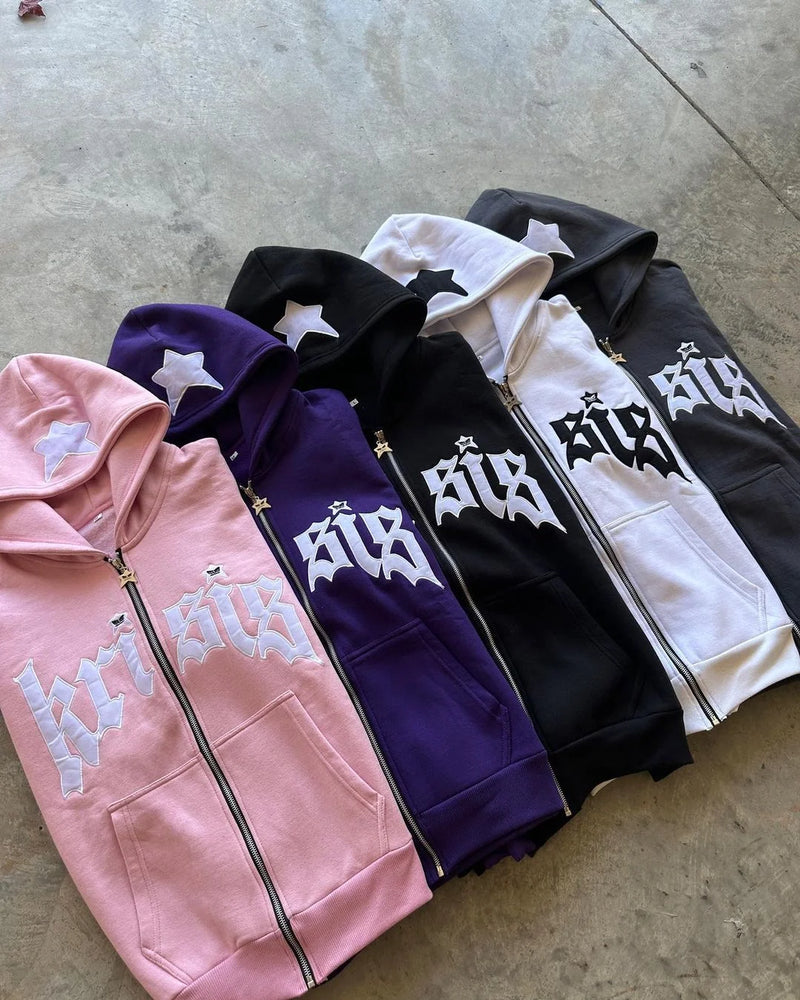 Y2K Women's Clothing printing Sweatshirt Pullover Long Sleeve Halloween Christmas Top Hip Hop Rap Dress Dark Oversize Streetwear
