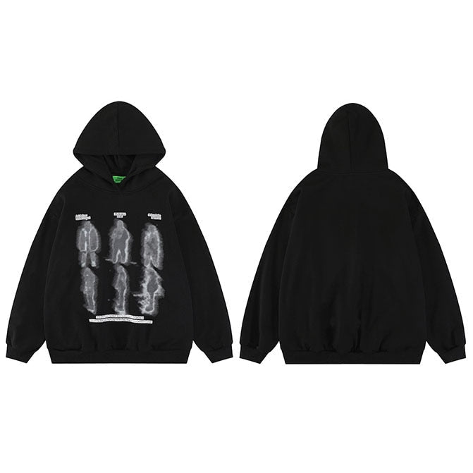 "Sinister Six" Graphic Unisex Streetwear Vintage Women Men Y2K Hoodie