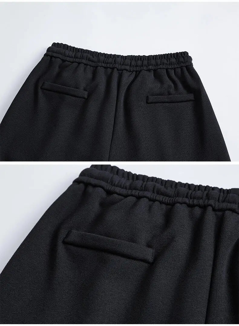 men women loose casual streetwear fashion wide leg sport pants jogger sweatpants hip hop trousers baggy pants unique joggers style 1710