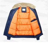 Hooded vintage bomber high fashion parka windbreaker
