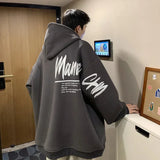grunge oversized knit streetwear piece for layered look and winter street fits, ideal for men’s fashion and seasonal streetwe