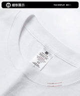 Vaporwave Chrome logo – Style Pure Cotton American High Street Short Sleeved T Shirt
