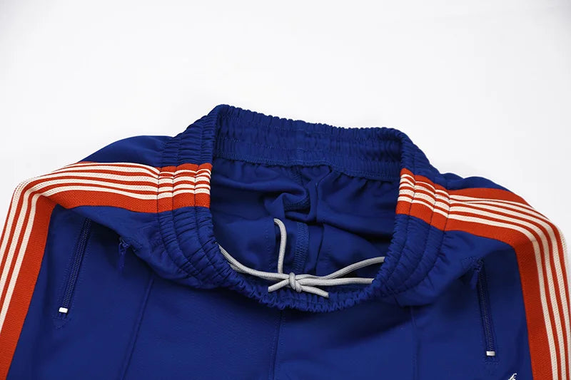 colorful blue motion casual pants men woman trend side edge weaving embroidery drawstring loose joggers sweatpants unique joggers style 5452