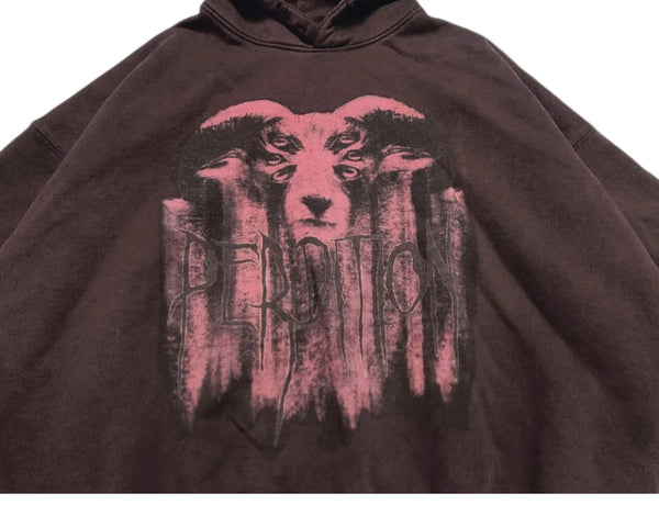 New 2023 Luxury Men Under My Car Goat Dead Snake Gentleman Hoodies Hoo