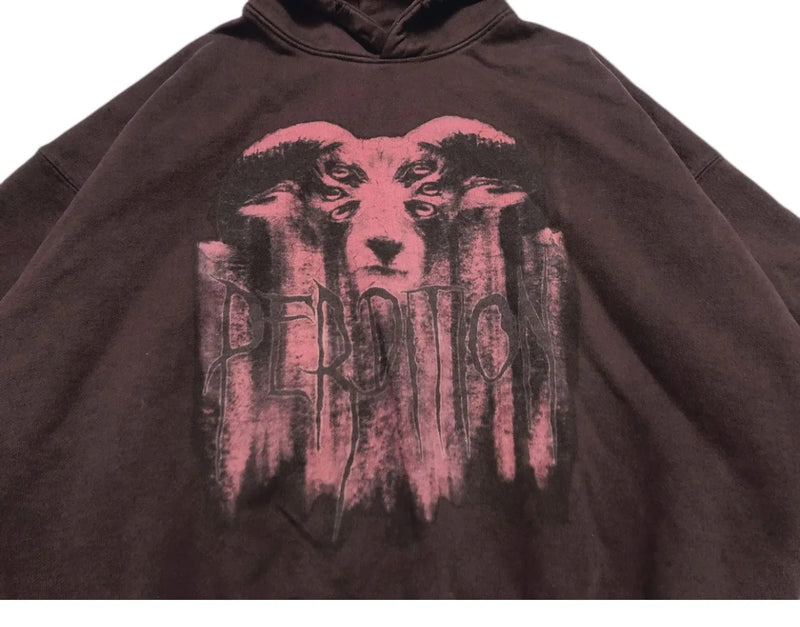 New 2023 Luxury Men Under My Car Goat Dead Snake Gentleman Hoodies Hoo