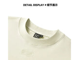 Glitchcore Vintage print – American Simple Retro Hip Hop Printed Round Neck Short Sleev