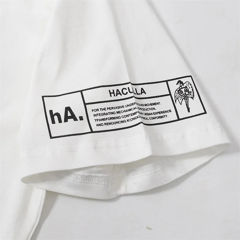 Harajuku Oversized Shirt – Haculla T Shirts Men Woman Spring Summer White 1 1 Good Qual – Urban Streetwear for Men & Women