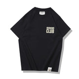 Skatercore Melting smiley – Summer Short Sleeved Mens New Retro Youth Motorcycle Letter