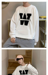 layered flame street pullover, daily style staple, y2k flame pullover top for edgy winter outfits
