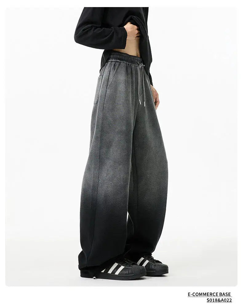 gradient sport pant men women loose casual streetwear fashion hip hop track jogger sweatpants couple plus size trousers unique joggers style 1661