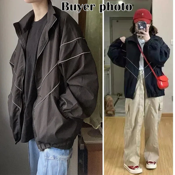 oversized grunge coat, photo-ready drip, for men, fall streetwear outfit, oversized style, layered fashion, modern aesthetic, graphic detail