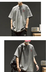 Trapwear Tribal flame – American Hip Hop Trend Men And Women Retro Personality Lette