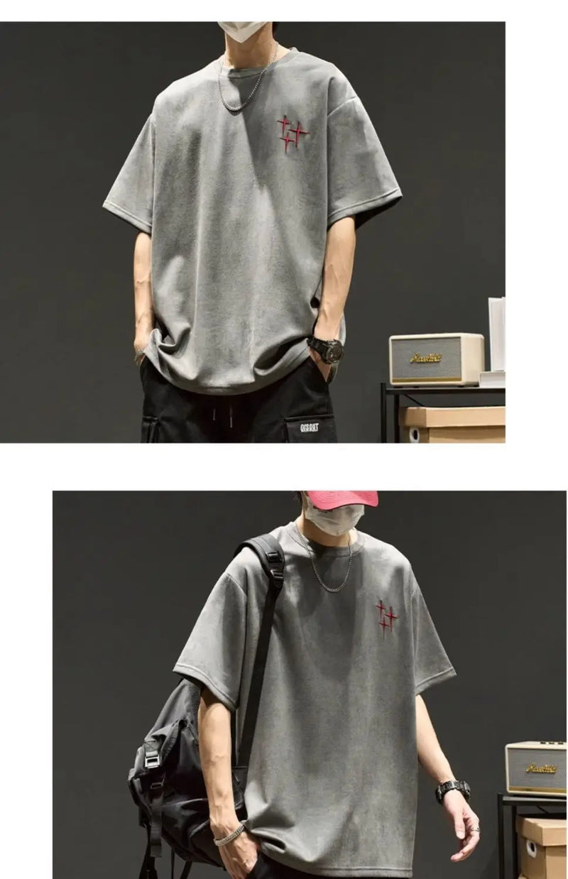 Trapwear Tribal flame – American Hip Hop Trend Men And Women Retro Personality Lette