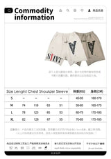 prints loose edging sport shorts quarter pant unique shorts style 6