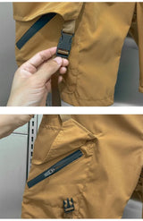 mens shorts loose large size multi pocket overalls summer cotton comfortable cargo pants outdoor casual sports beach pants unique cargo style 1573