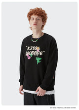 Cyberpunk Shirt – Rainbowtouches 2022 Men Long Sleeve Vintage Graphic Letter P – Edgy Streetwear for All Genders