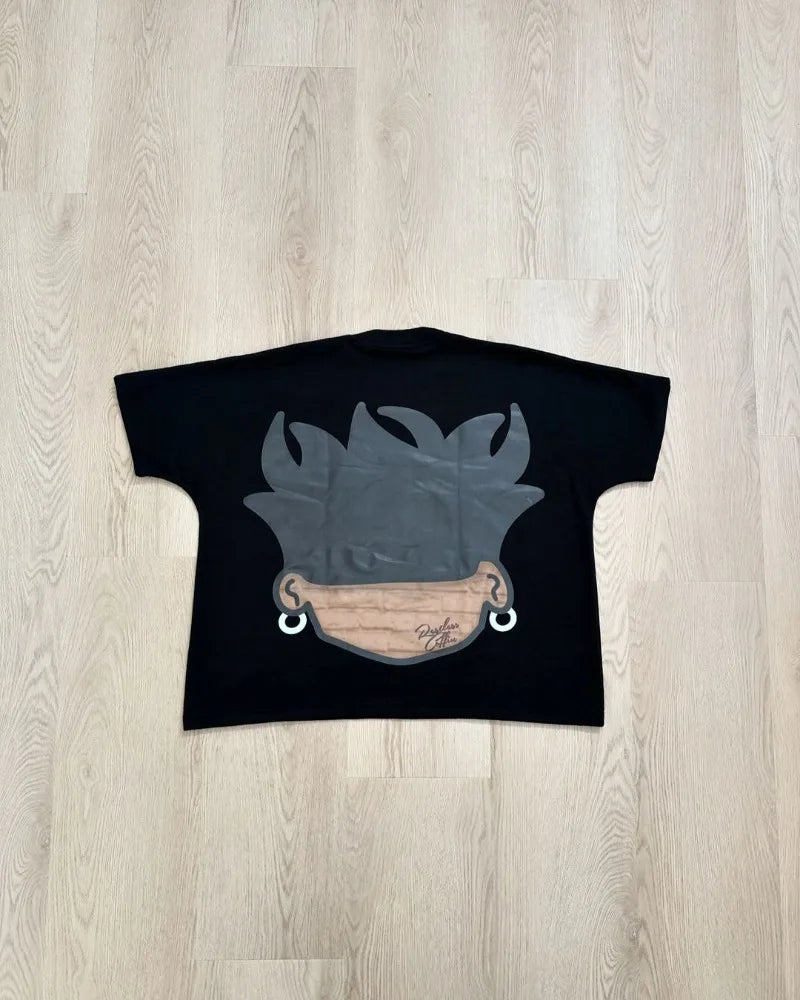 Trapwear Vintage t-shirt – 2024 Summer Fashion Trendy Brand Anime Cartoon Print Oversiz